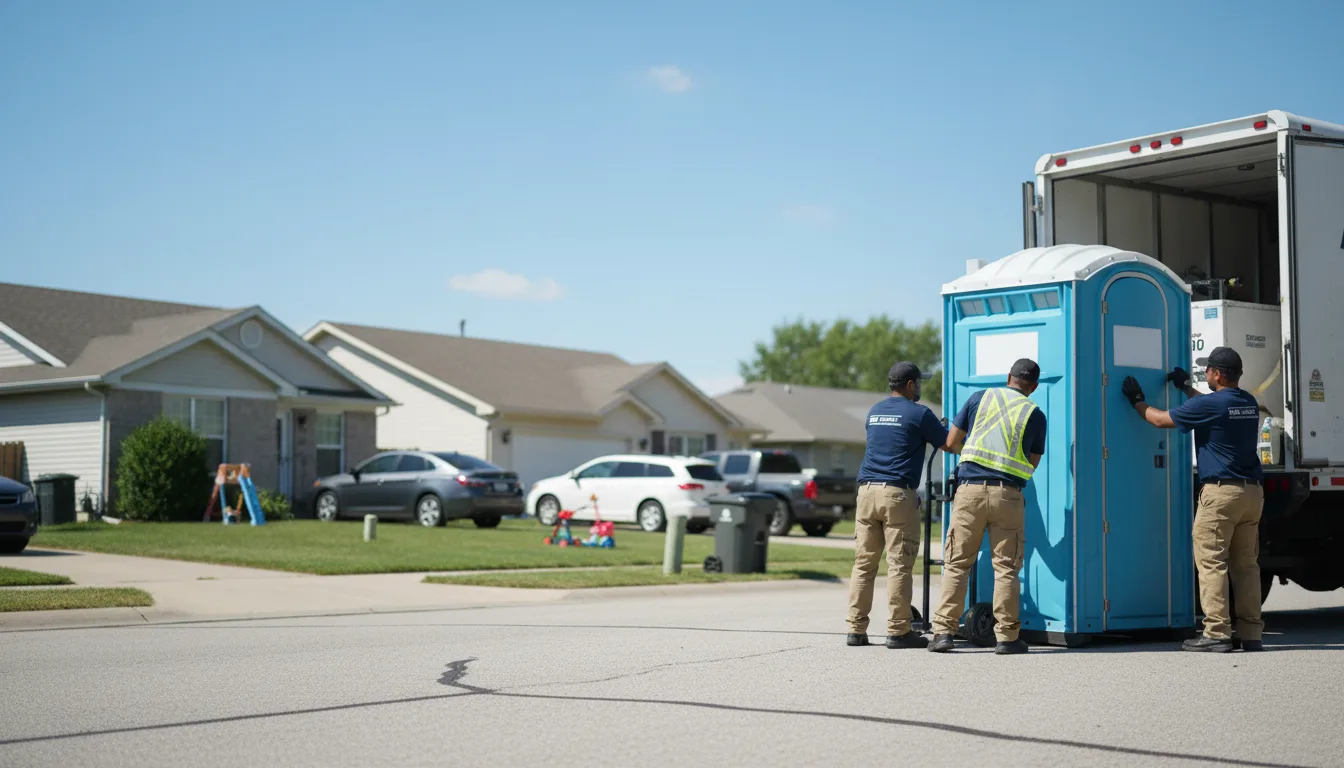 Standard Porta Potty Rentals in Oak Park, IL near me